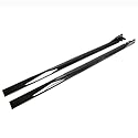 WLLLLa Car Seitenschweller für BMW 1 Series F20 4 Door 2012-2019,Autos Seitenschweller Rocker Splitter Side Winglet Wing Diffusor Karosserie-Kit,A-Black