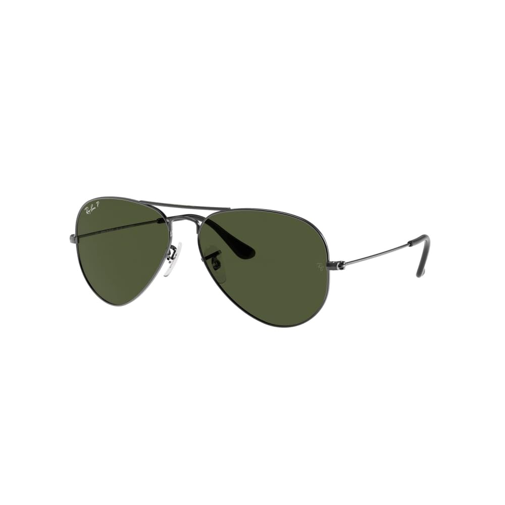Ray-Ban RB3025 004/58 Gunmetal RB3025 Aviator Sunglasses Polarised Lens Category 3 Size 58mm