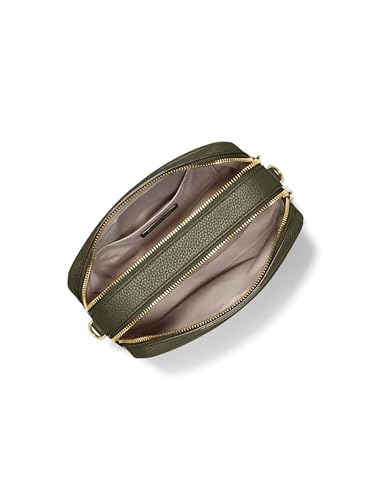 Image of Michael Kors Bryant Medium Double Zip Chain Camera Crossbody Bag