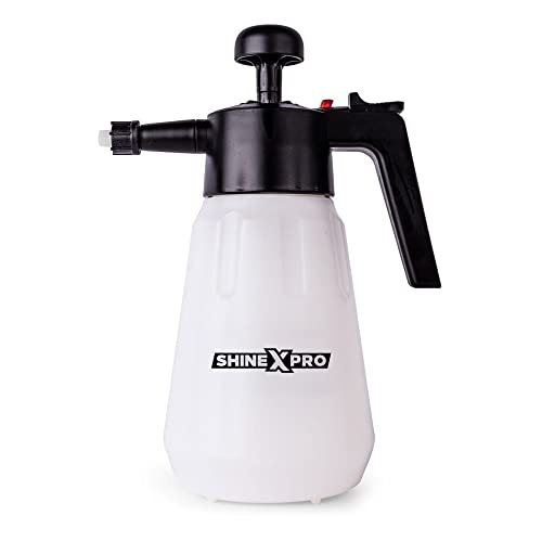 ShineXPro Foam Sprayer for Car & Bike - ShineXPro Foam Master Comes with Free Shampoo & 6 Months Warranty - No Electricity, Running Water Or Batteries Needed - Generates Thick Foam Spray
