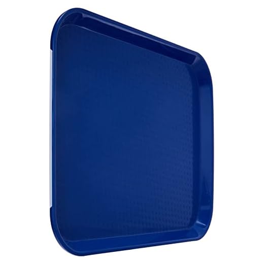 HENDI Bandejas para comida rápida (pequeña) - Azul - 265x345x(H)20 mm