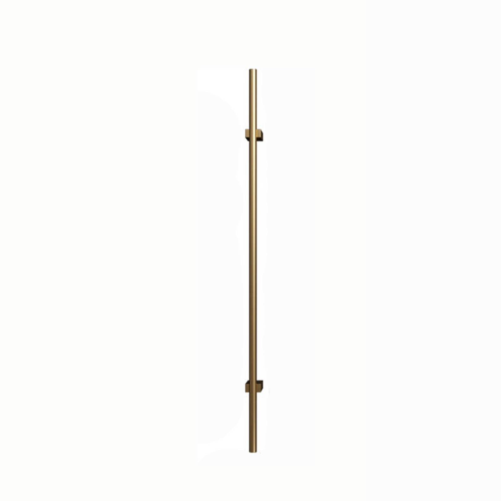 Poignée de porte de douche design en H pour rénover une salle de bain d'hôtel ou de maison