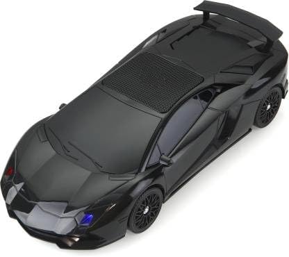 OTOOBEST Black Portable Wireless Bluetooth Car Speaker | Compact & Powerful Bluetooth Speaker for On-The-Go Audio (LAMBEROGHINI, Black)