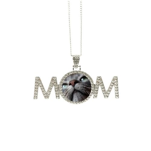 Collier photo de chat un souvenir précieux pour la fête des mères