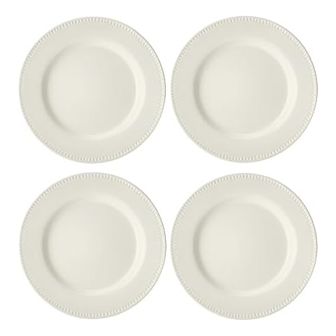 MIKASA Cranborne 4pc Stoneware Dinner Plates Cover