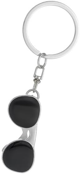 Keychain Sunglasses Pendant Keyring Metal Key Chain Bag Charm Key Organizer Holder Christmas Birthday Gift Keychains Key Chain Key Ring Holder - Image 6