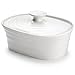 Portmeirion Sophie Conran White Covered Butter Dish
