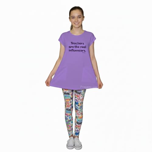 PRONENS Blusão educadora infantil para berçário ou colégio, presente professor infantil, confortável com 2 bolsos, liso ou estampado. Nome bordado personalizado, Roxo, S