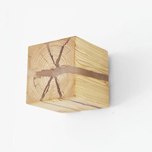 Aplicadores de pared Estilo europeo Decoración de arte LED LED Bedside Bedside Aisle Interior Home Lightures G4 Lámparas de pared de madera para la sala de estar Decoración de lámparas de pared