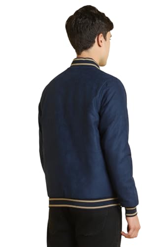 Image of Allen Solly Men's Polyester Standard Length A-Line Coat