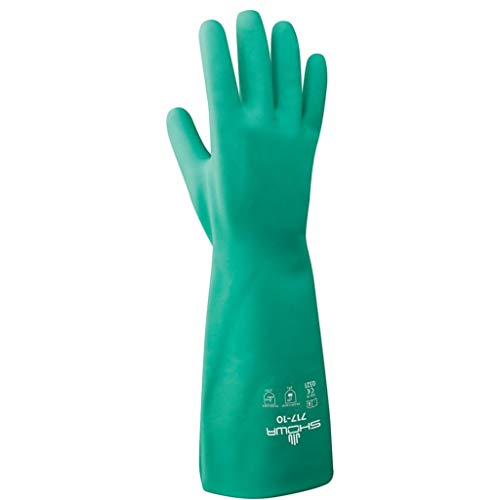 Best Glove 717-10 Nitri-Solve Gloves, 11 mil Thickness, 13