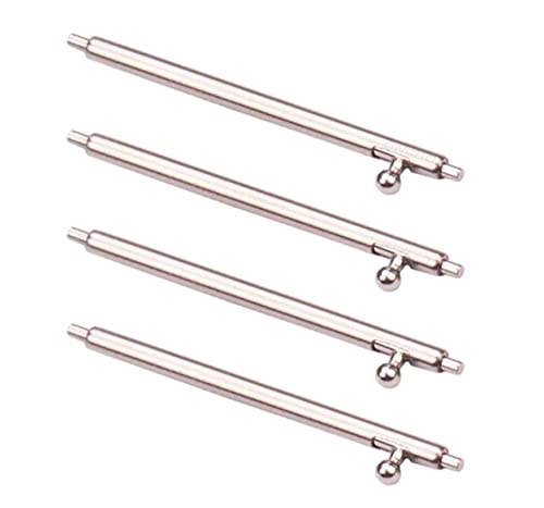 ONCRO® Pack of 4 pcs, quick release watch strap 22mm pin bar, band smart watch steel spring bar, watch pin lugs buckle clasp 22 mm stainless quality