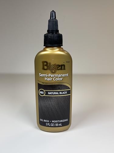 Bigen Semi-Permanent Haircolor #Nb2 Natural Black 88ml 6 Pack miniatura 2