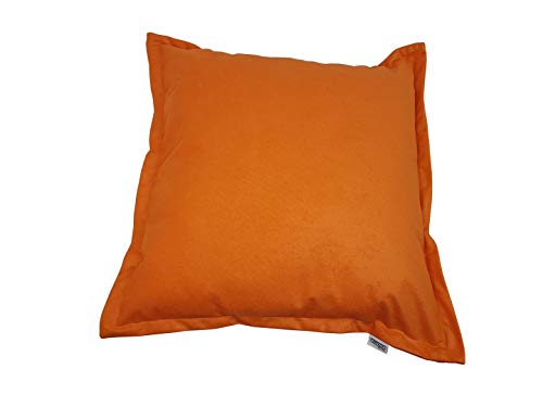 Natalia Spzoo Zierkissen Sofakissen mit Füllung 50 x 50 cm (Orange, 50 cm x 50 cm) Natalia Spzoo Zierkissen Sofakissen mit Füllung 50 x 50 cm (Orange, 50 cm x 50 cm)