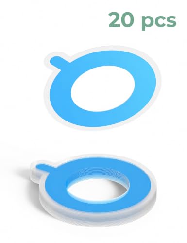 Image of Momcozy Replacement Stickers for Momcozy Wearable Digital Thermometer,20 Count,Single-Use,Skin-Friendly