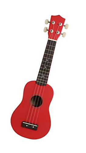 NAVARREZ NV22 Ukulele soprano, color rojo Cover