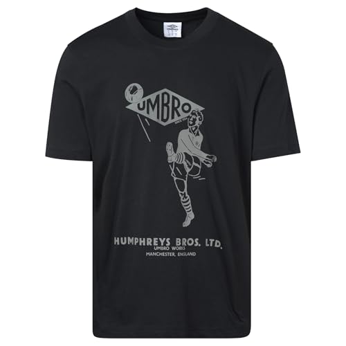 Chemise de football Umbro pour homme en jersey blanc style vintage