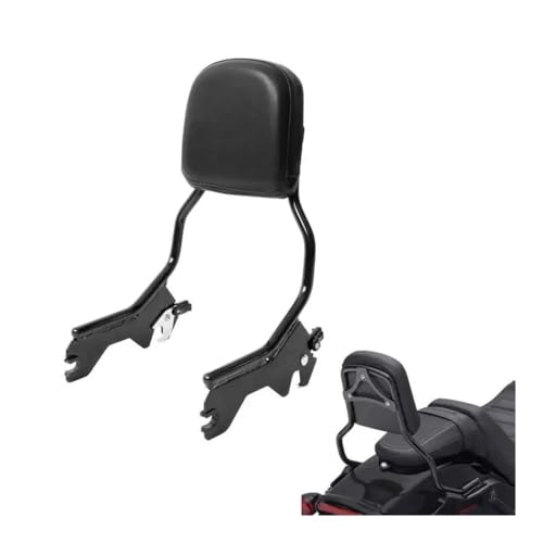 Fixation de dossier moto verticale ergonomique pour Softail Slim - 4