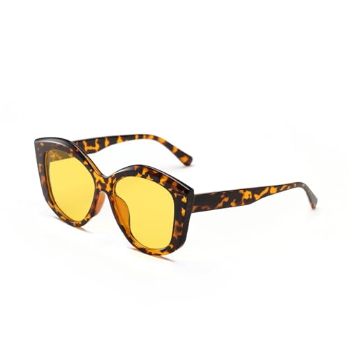 Lunettes de soleil œil de chat léopard pour vos terrasses et sorties en ville