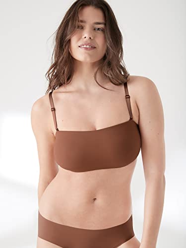 True & Co Women's True Body Convertible Bandeau Bra3