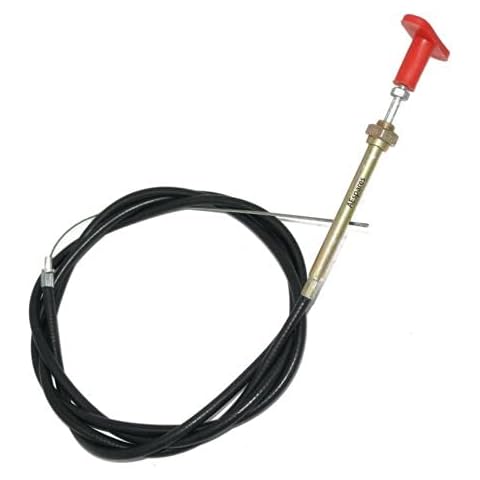 AEspares New JCB 3CX 3DX Excavator Complete Stop Cable Assembly Cover