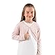Minora Baby Bolero Mädchen Strickjacke - Für Erstausstattung Neugeborene - Newborn Cardigan Kinder Winter Kleidung, Puder-glatt, 2 Jahre