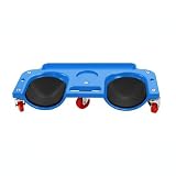 ZGUZMCMK Rodillera Ergonómica con Ruedas de Cinco Direcciones Bandeja para Organizar Piezas y Espuma Protectora Adecuada para Reparar Automóviles Talleres O Trabajos Manuales en Casas, Blue