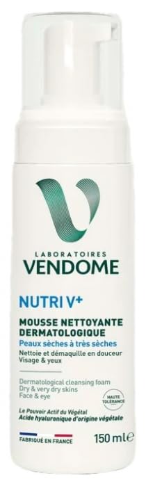 Nutri V+ Mousse Nettoyante Dermatologique 150 ml