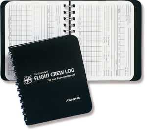 Cuaderno de bitácora ASA para tripulación de vuelo