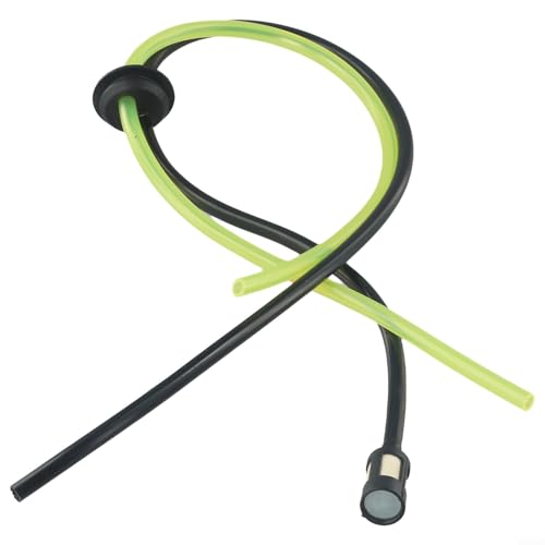 Feegow Joint de réservoir de carburant en caoutchouc et assemblage de tuyau compatible avec les équipements électriques extérieurs de 22 cc à 52 cc - Convient pour tronçonneuses, débroussailleuses