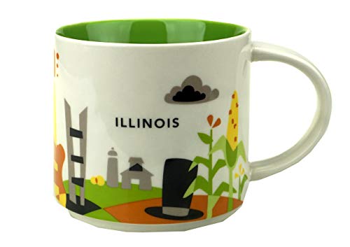 Starbucks Illinois You Are Here Collection Mug miniatura 3