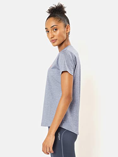 Image of CULT Textured Women's Performance T-Shirt | Moisture-Wicking | Crew Neck | Women Active Wear