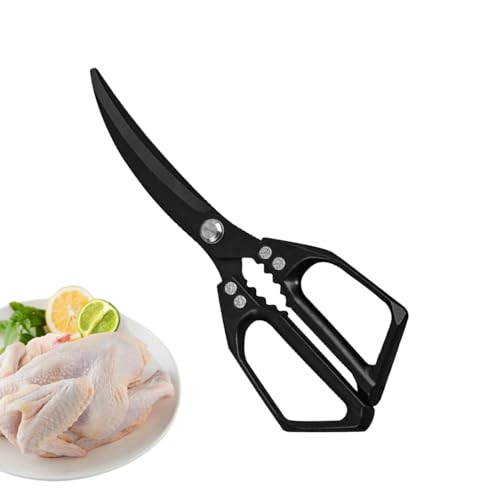 Tijeras Para Aves De Corral - Tijeras De Carne De Acero Inoxidable, Utensilio Resistentes Para Preparar Aves Pescado Marisco Verduras