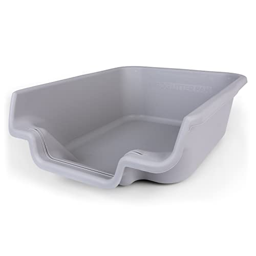 PuppyGoHere Dog Litter Box, Misty Gray, Extra Large Size, Durable ...