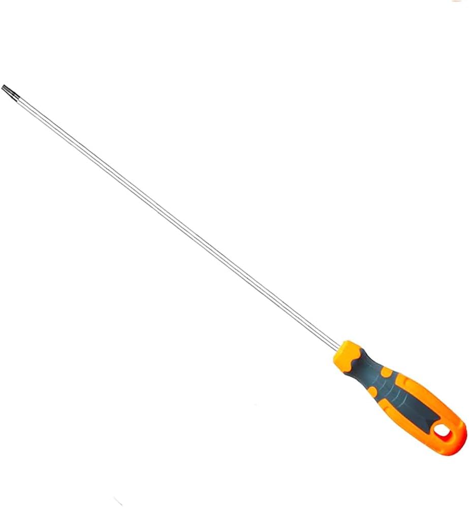Extra Long 16.5"/420mm T25 Torx Screwdriver Magnetic Screwdriver Shank Length 12"/300mm S2 Steel Home Repair Hand Tools (T25)