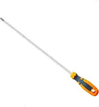 Extra Long 16.5"/420mm T15 Torx Screwdriver Magnetic Screwdriver Shank Length 12"/300mm S2 Steel Home Repair Hand Tools T15