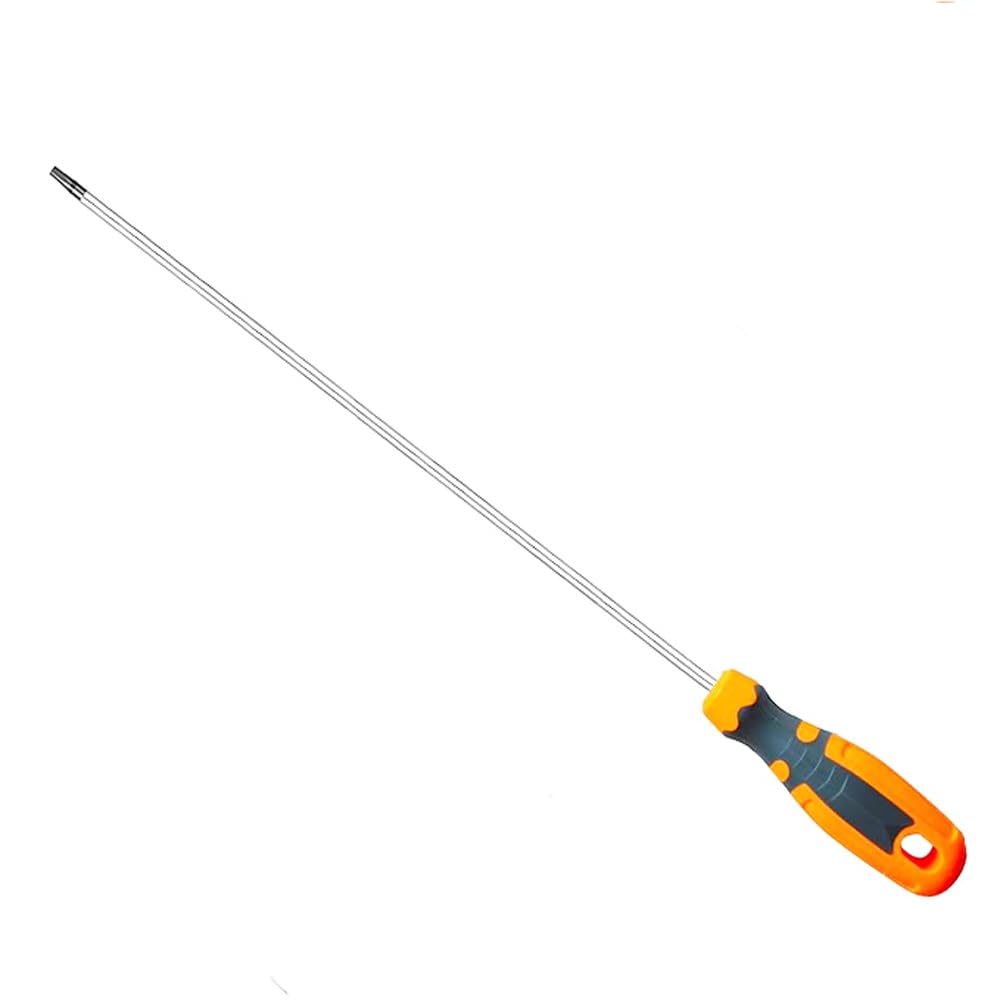 Fongmore Extra Long 16.5"/420mm T15 Torx Screwdriver Magnetic Screwdriver Shank Length 12"/300mm S2 Steel Home Repair Hand Tools (T15)