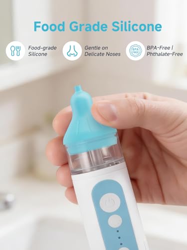 Image of Nasal Aspirator Replacement Tips Compatible with Frida Baby Nose Sucker