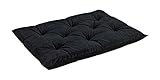 Bowsers Tufted Cushion, X-Large, Ebony