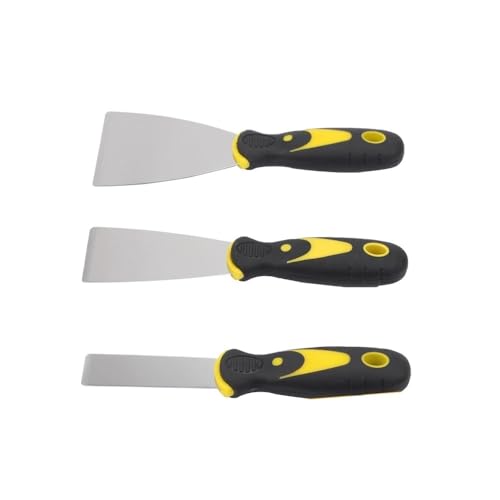 Herramienta compatible con Kit de herramientas de extracción de espátula de 1", 2" y 3" de acero inoxidable para impresora 3D, plataforma de cama caliente con caja.