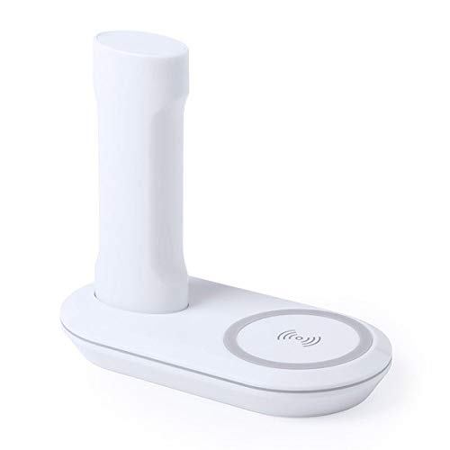 Eurroweb Wireless Charger and Power Bank 2200 mAh – Induction Charger with Battery – White