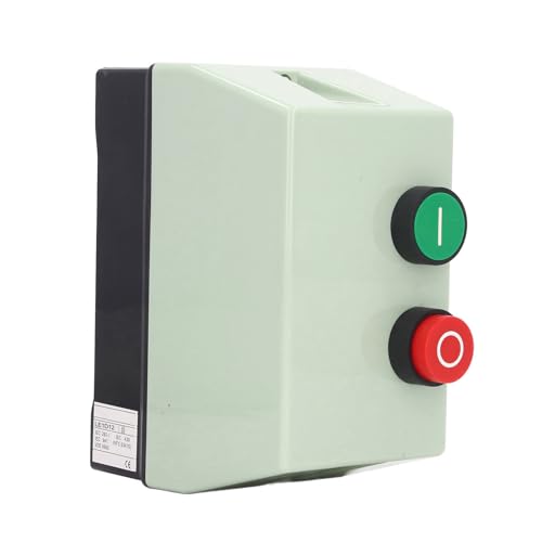 Démarreur de Moteur Magnétique, étanche IP55, Ignifuge, Réinitialisation Automatique Manuelle, Protection contre les Surcharges pour monophasé/triphasé, sécurité du Circuit