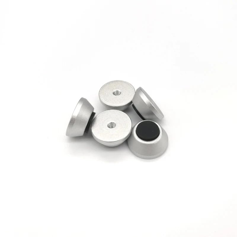 Pointes en aluminium CNC HiFi de haute précision, amortisseurs pour haut-parleur de salon