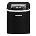 FRIGIDAIRE EFIC101-BLACK Ice Maker Machine for Countertop, 26 lbs, Adjustable Ice Cube Size, Portable Ice Cube Maker for Home/Kitchen/Office/Bar- Black