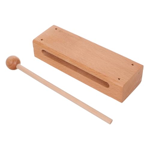 CIYODO Percussion Set Wood Block Mallet Musical Percussion Rhythm Stick Educational Instrument Classroom Bell