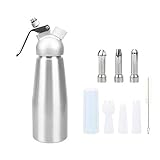 Ideal para decorar y hacer pasteles, crema batida en café y helado favorito.