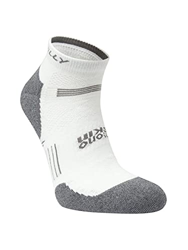 Hilly Supreme Quarter Chaussette Running Blanc/Gris FR : S (Taille Fabricant : 35.5-39)