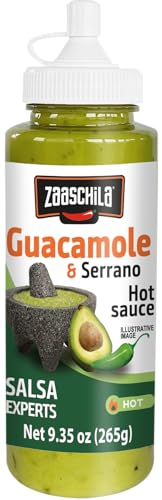 Salsa guacamole Zaaschila con serrano 265g