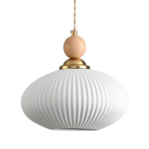 Lustre en céramique suspension lanterne E27 pour plafonnier de balcon