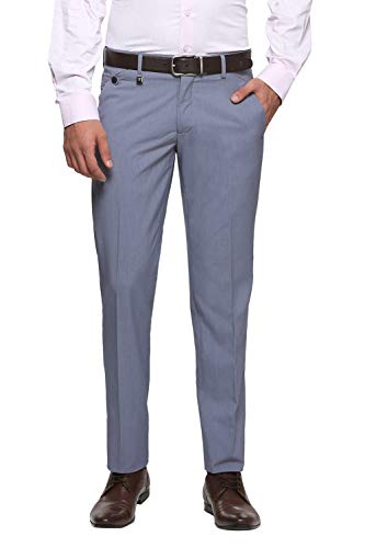 Image of Van Heusen Men's Slim Fit Formal Trousers